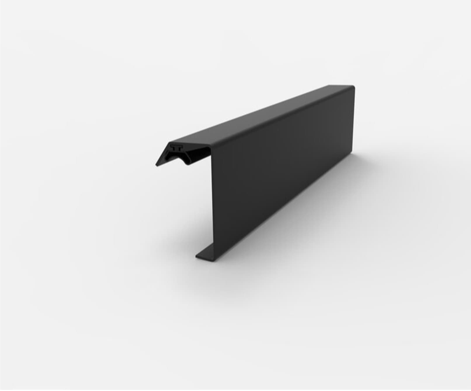 Clips & Go 2.0 - Rive 70mm × 3m Noir RAL 9005