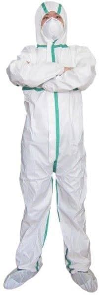 Combinaison SMS blanche Cat. III Type 5/6 - Protection amiante (jetable)