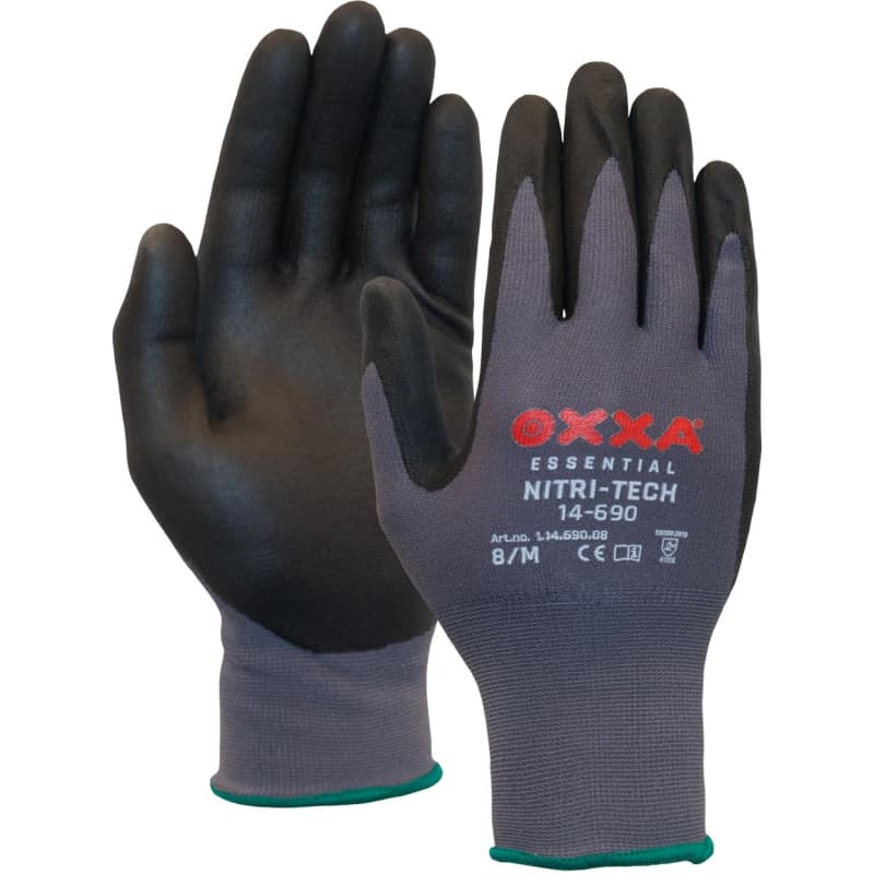 Gants OXXA Nitri-Tech 14-690 taille 10 - Boîte de 144 paires
